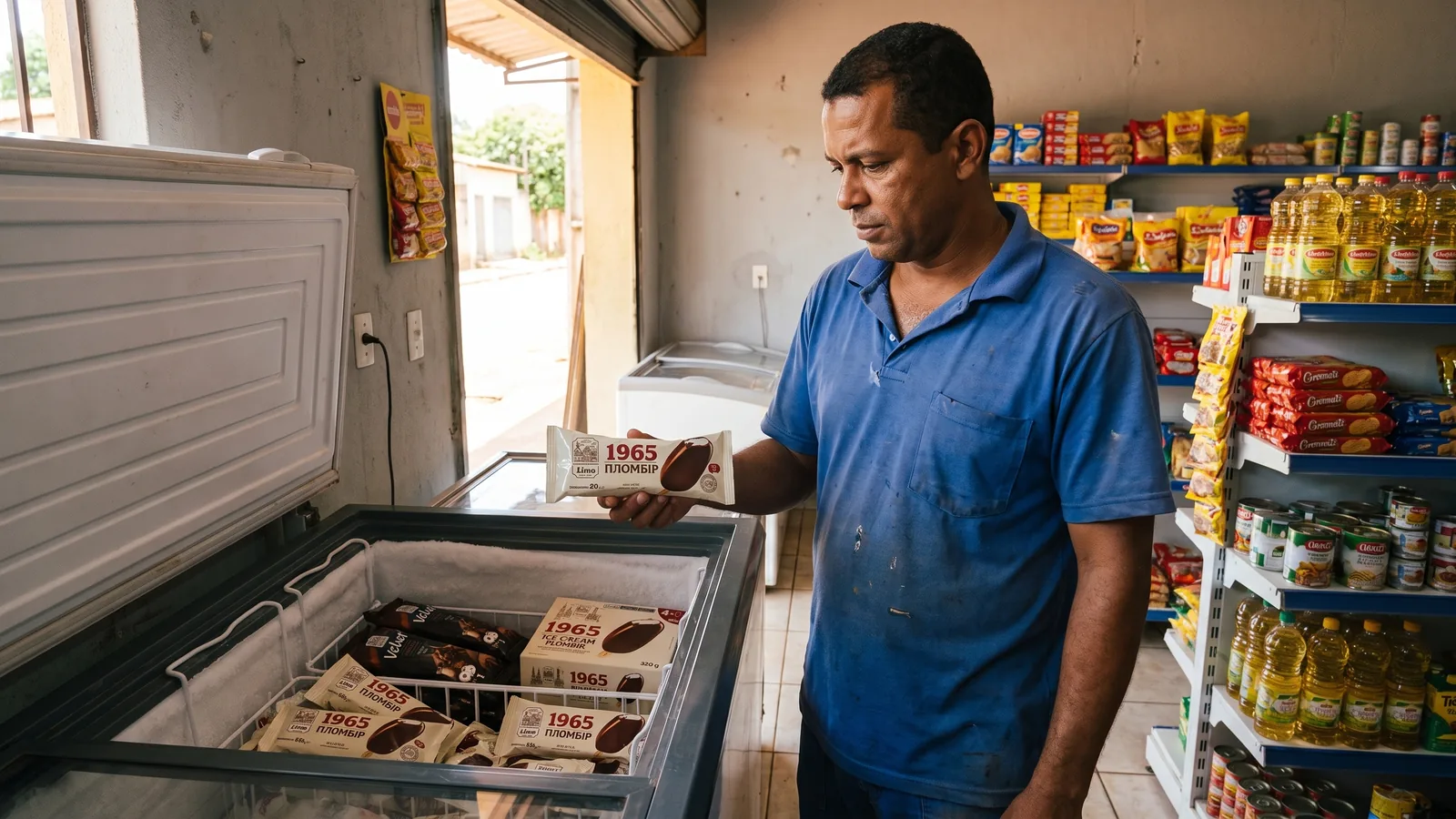 Evaluación del mix de helados para un punto de venta.