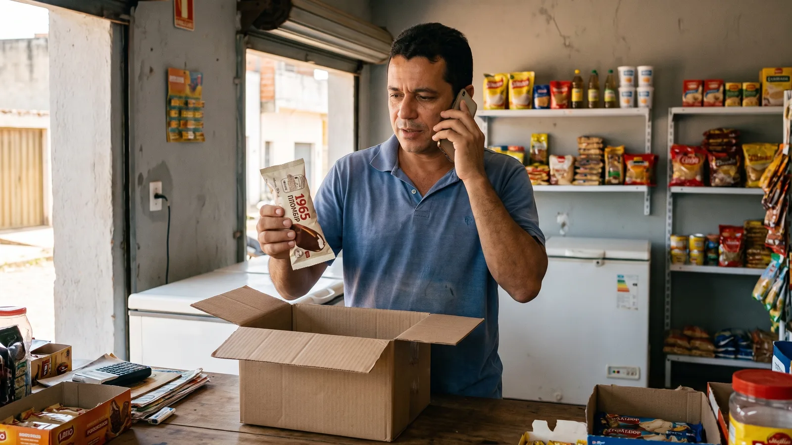 Atención del proveedor ante un problema con el pedido.