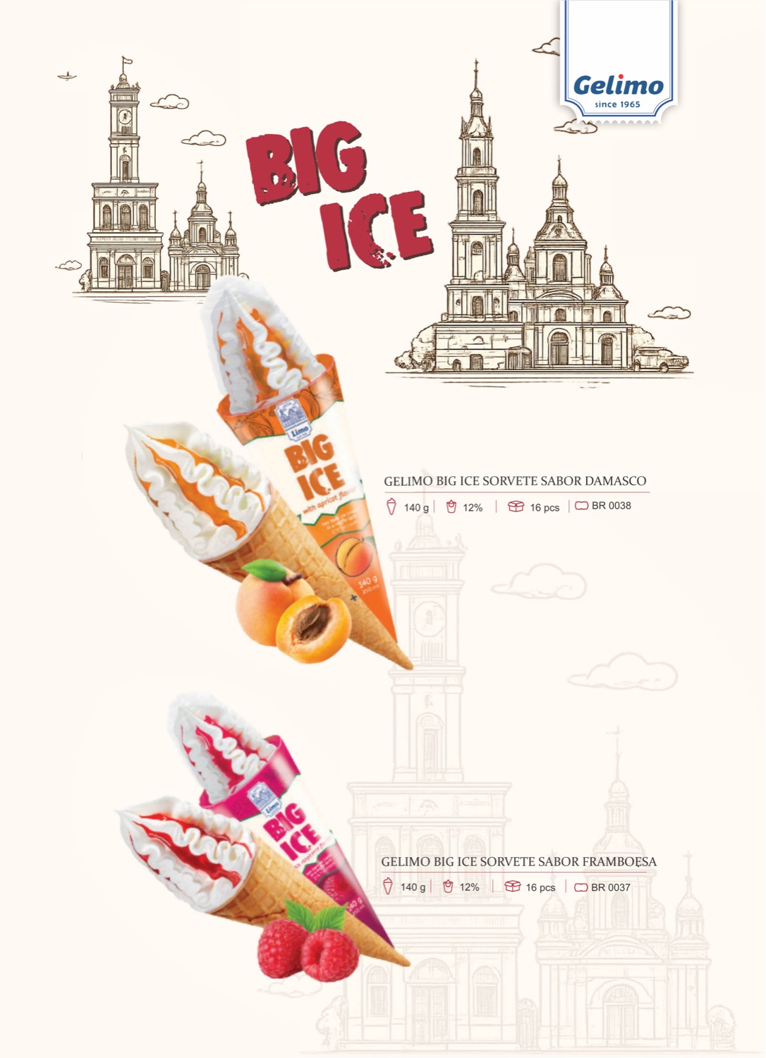 Catálogo Gelimo — Big Ice: BR 0038, BR 0037