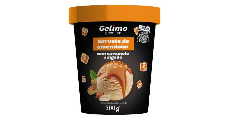 Gelimo Premium Amendoim c/ Caramelo